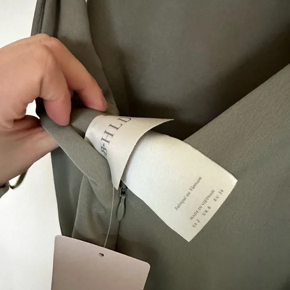 BHLDN MOSS BRIDESMAID DRESS - Picture 5 of 8